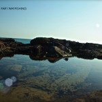 Some beautiful rock pools at the top of land based game positions