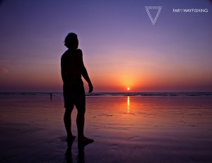 Sunset on cable beach